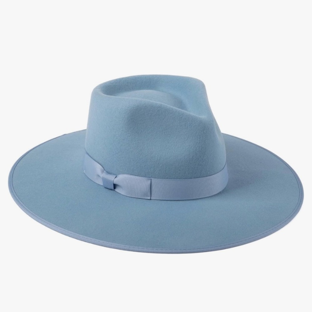 Lack of Color Women’s Racher Fedora Hat Blue
